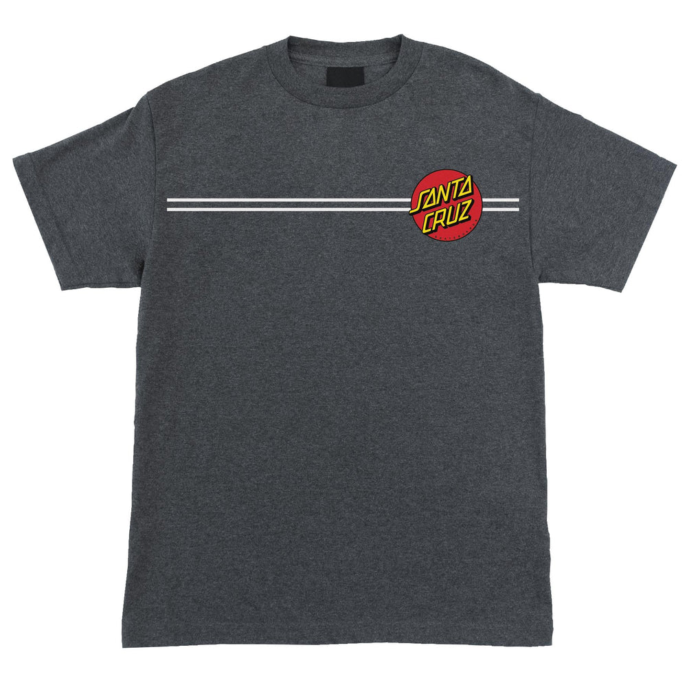 Classic Dot S/S Tee - Heather Charcoal