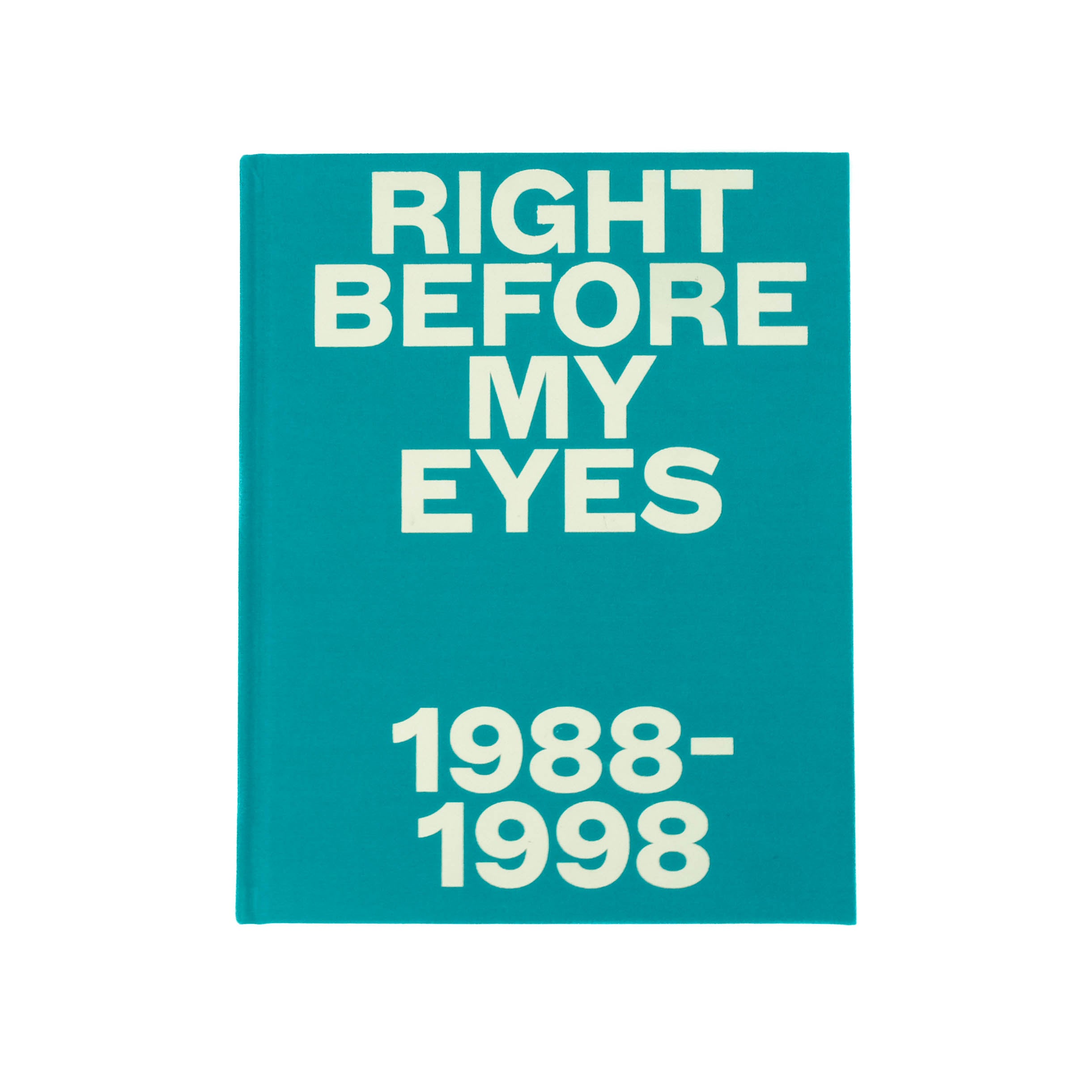 RIGHT BEFORE MY EYES BOOK (Jacob Rosenberg)