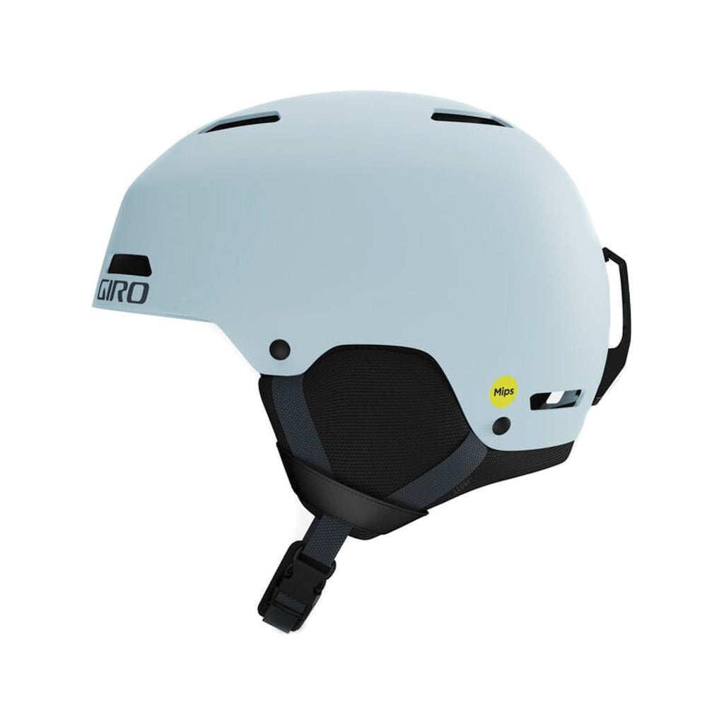 giro snowboard helmet with speakers Ledge Mips, Light Mineral — Val Surf