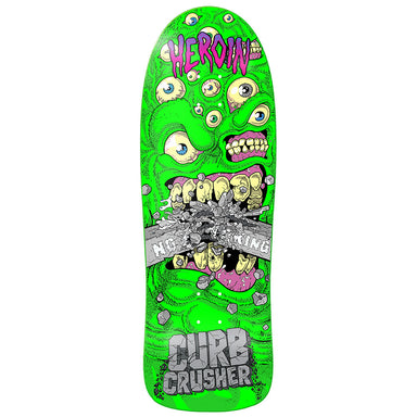 Heroin Skateboards - Curb Crusher Chomp Deck - 10.25