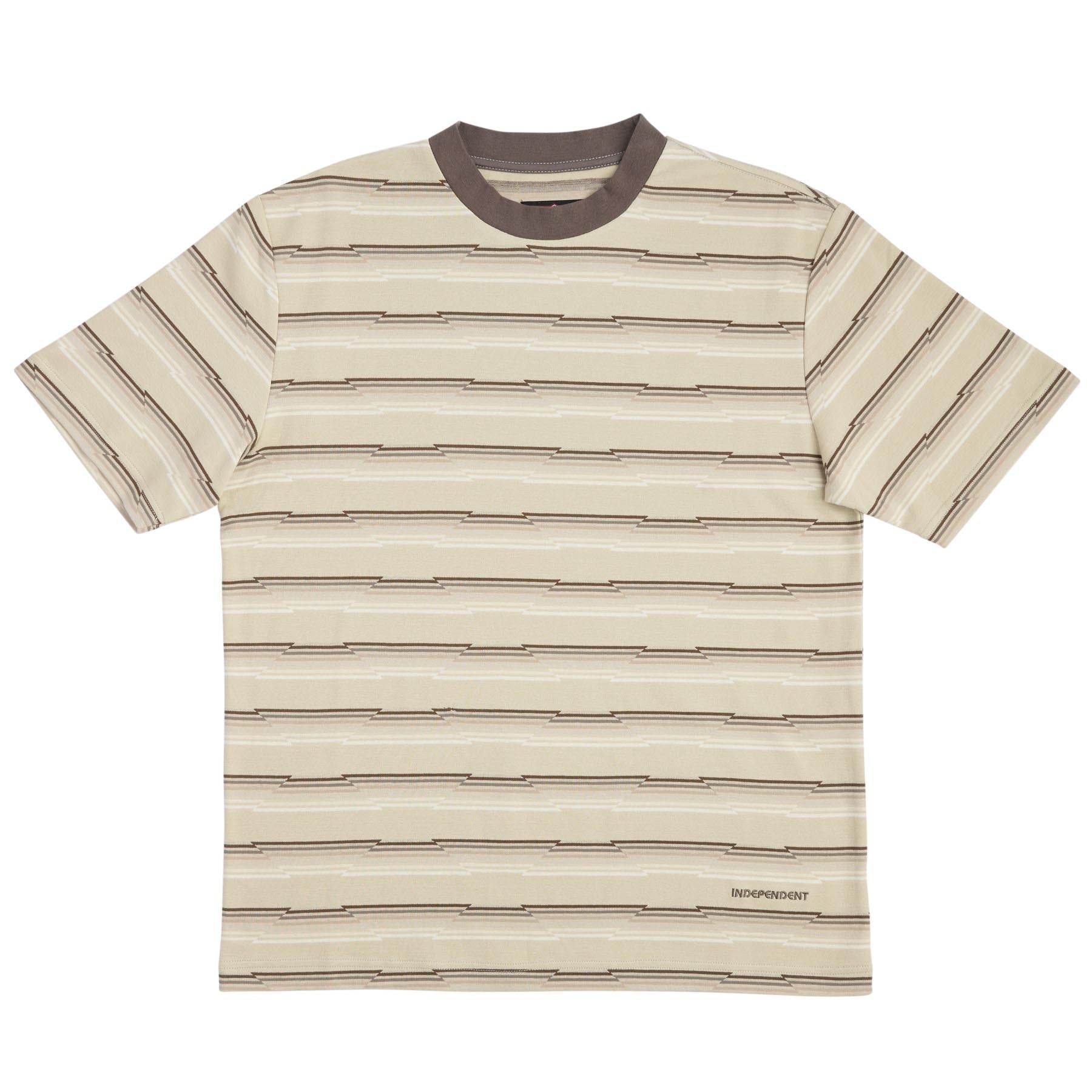 Wired S/S Ringer Tee - Sand