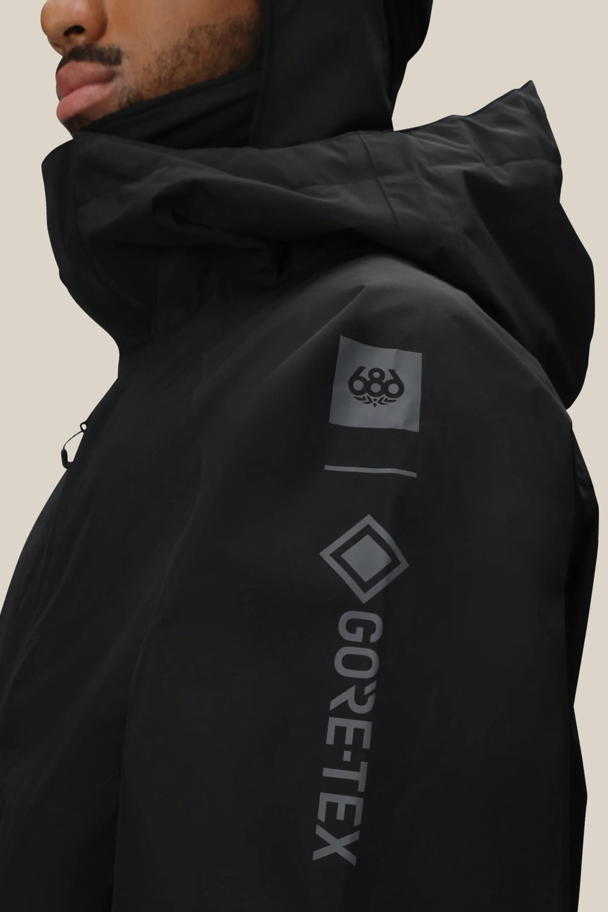 Mens Gore-Tex Core Insulated Jacket - Black