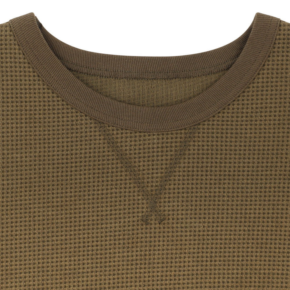 Cannery L/S Crewneck - Army Green