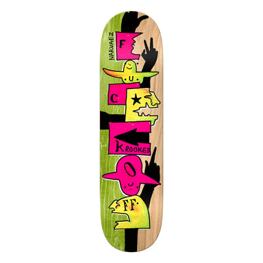 Krooked Skateboards - Narvaez F-OFF - 8.38