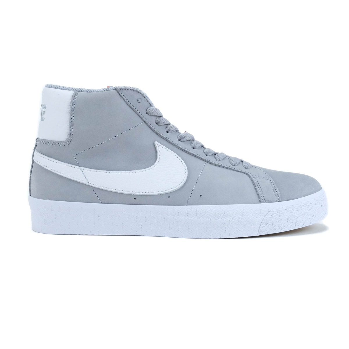 Nike SB Zoom Blazer Mid ISO - Wolf Grey/White — Val Surf
