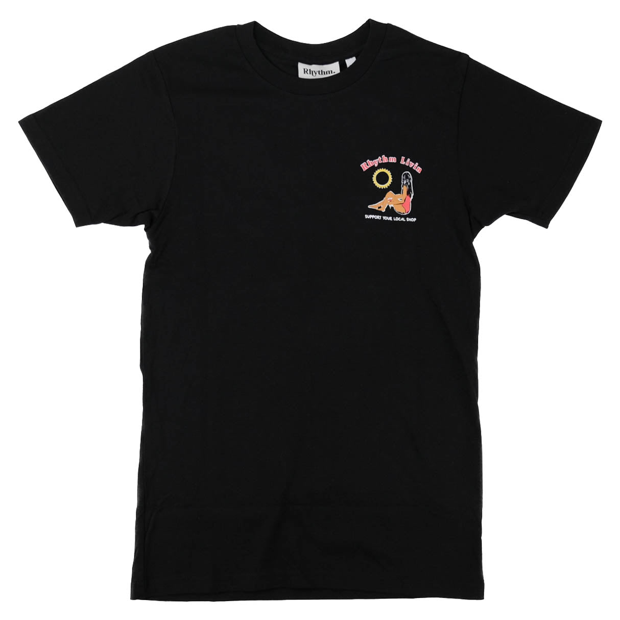 Island Shop S/S Tee Shirt - Black