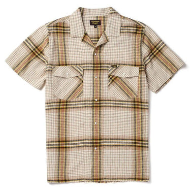 Seager - Whippersnapper S/S Shirt - White Wash Grid Plaid