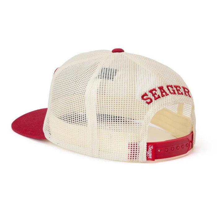 Keep It Country Mesh Trucker - Cream/Red