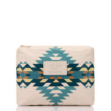 Aloha Collection - Rancho Arroyo Mid Pouch - Tide/Sandstone