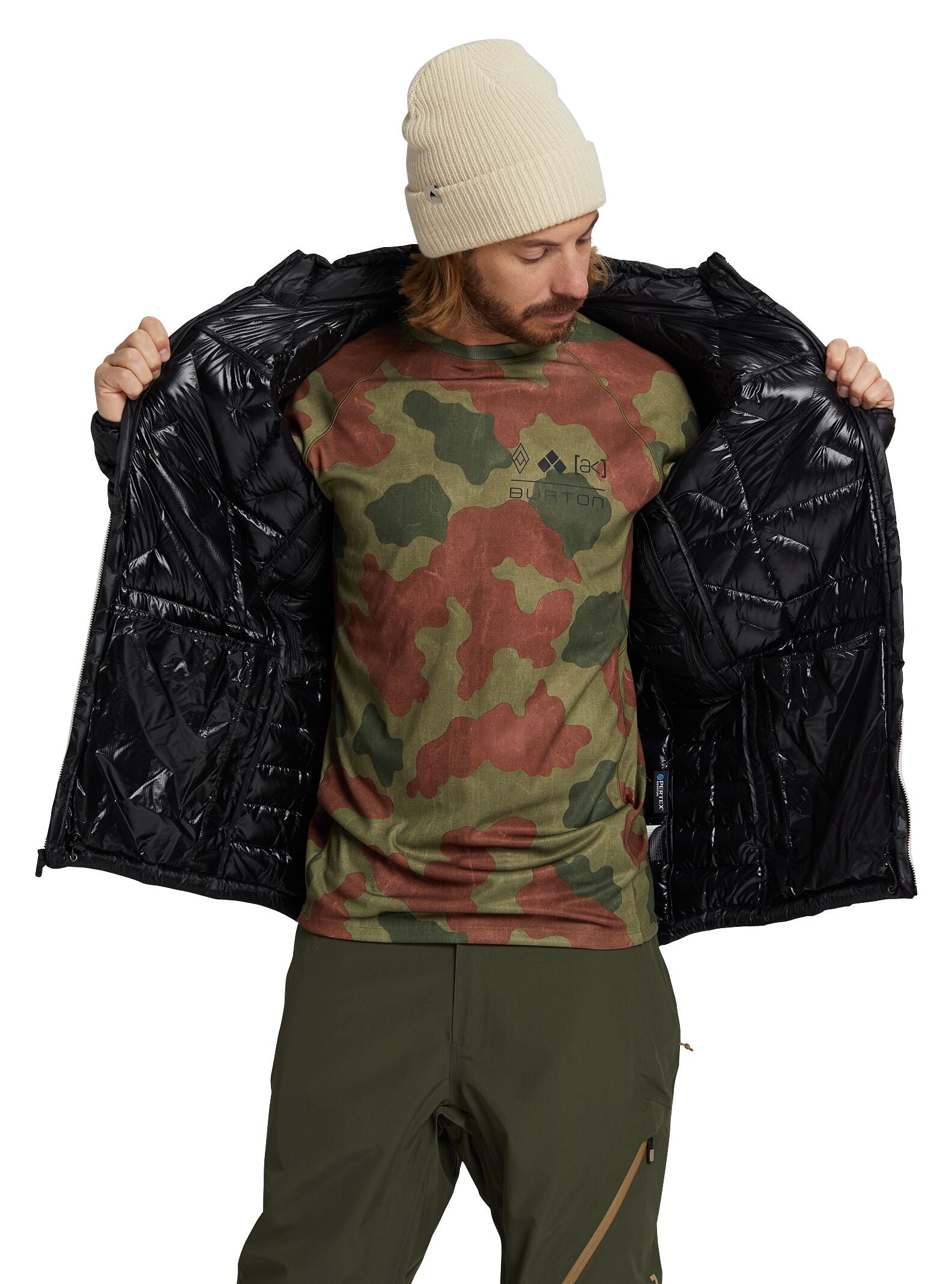 Mens [AK] Baker Down Jacket - True Black