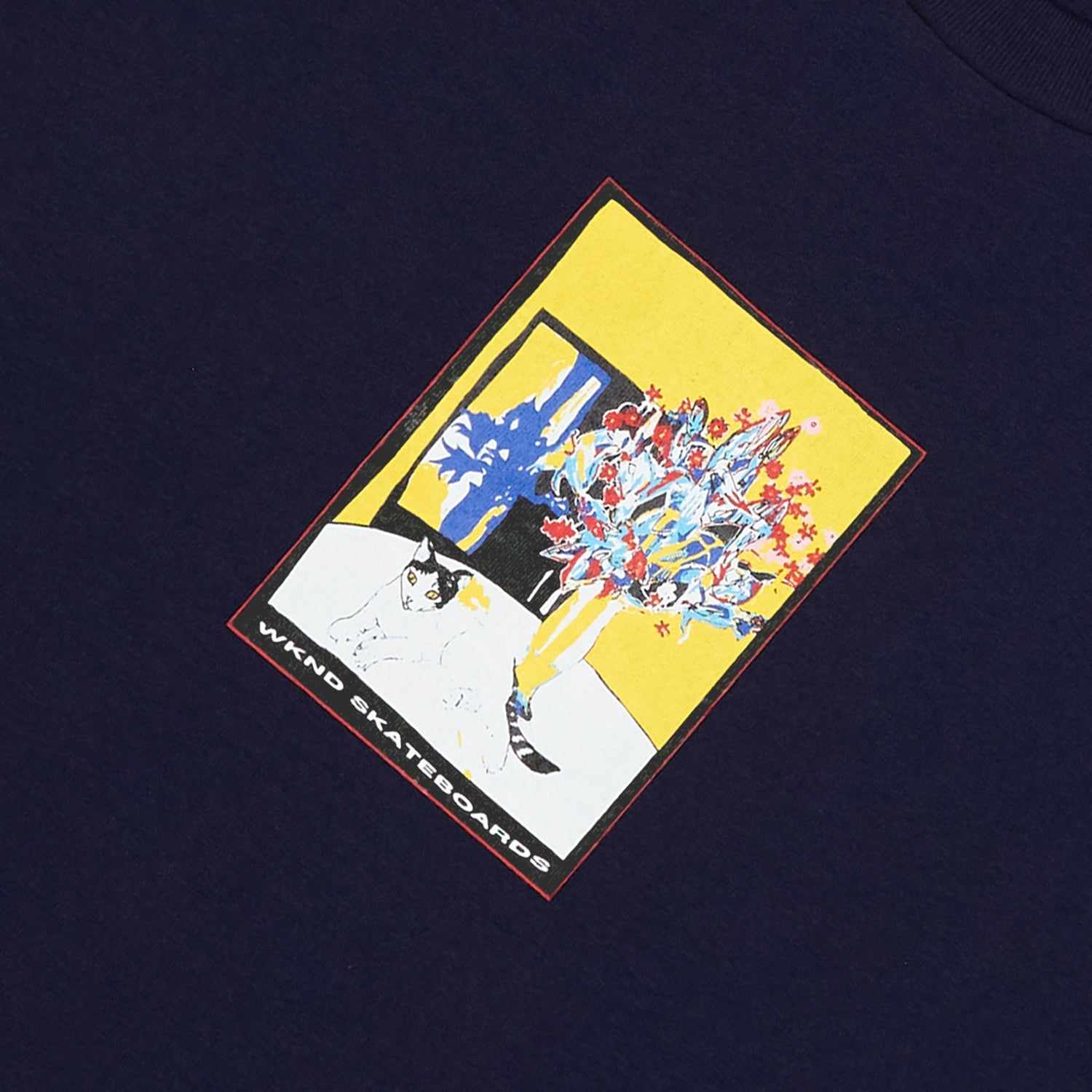 Sitter S/S Tee -Navy