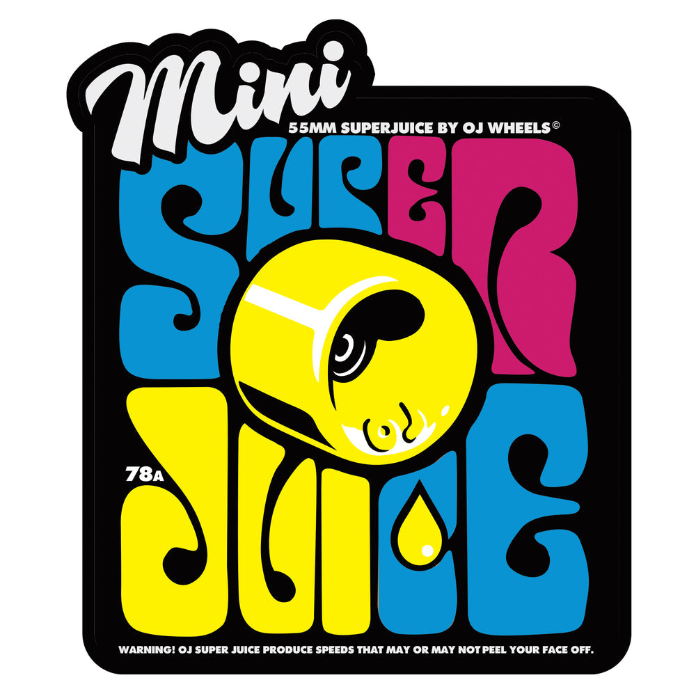 Mini Super Juice - 55MM - CMYK
