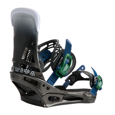 Burton - Mens Malavita Snowboard Bindings - Black Fade
