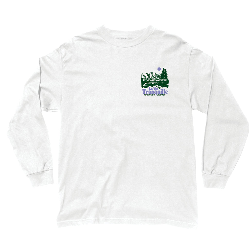 La Vie Lonely Palm Edition S/S Tee - White