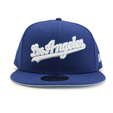 New Era Cap, LLC - "Los Angeles" Dodgers Hat - New Era 9FIFTY Snapback Hat - Dark Royal