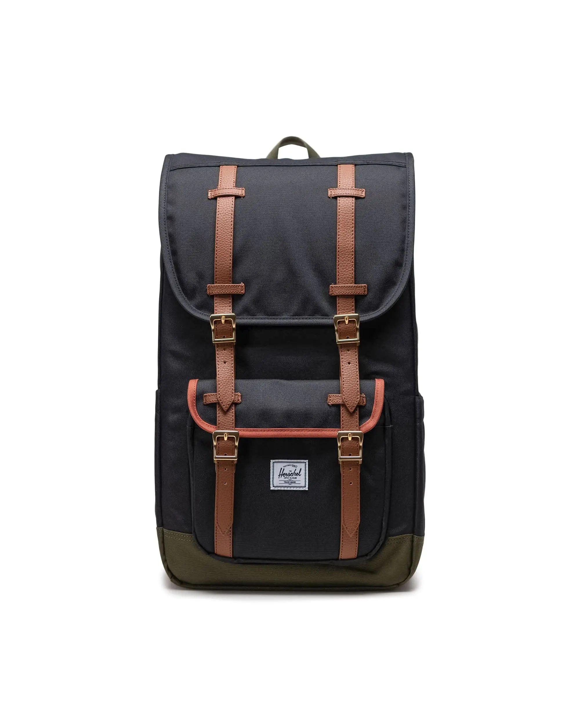 product image Herschel Little America Backpack - Black/Ivy Green/Chutney