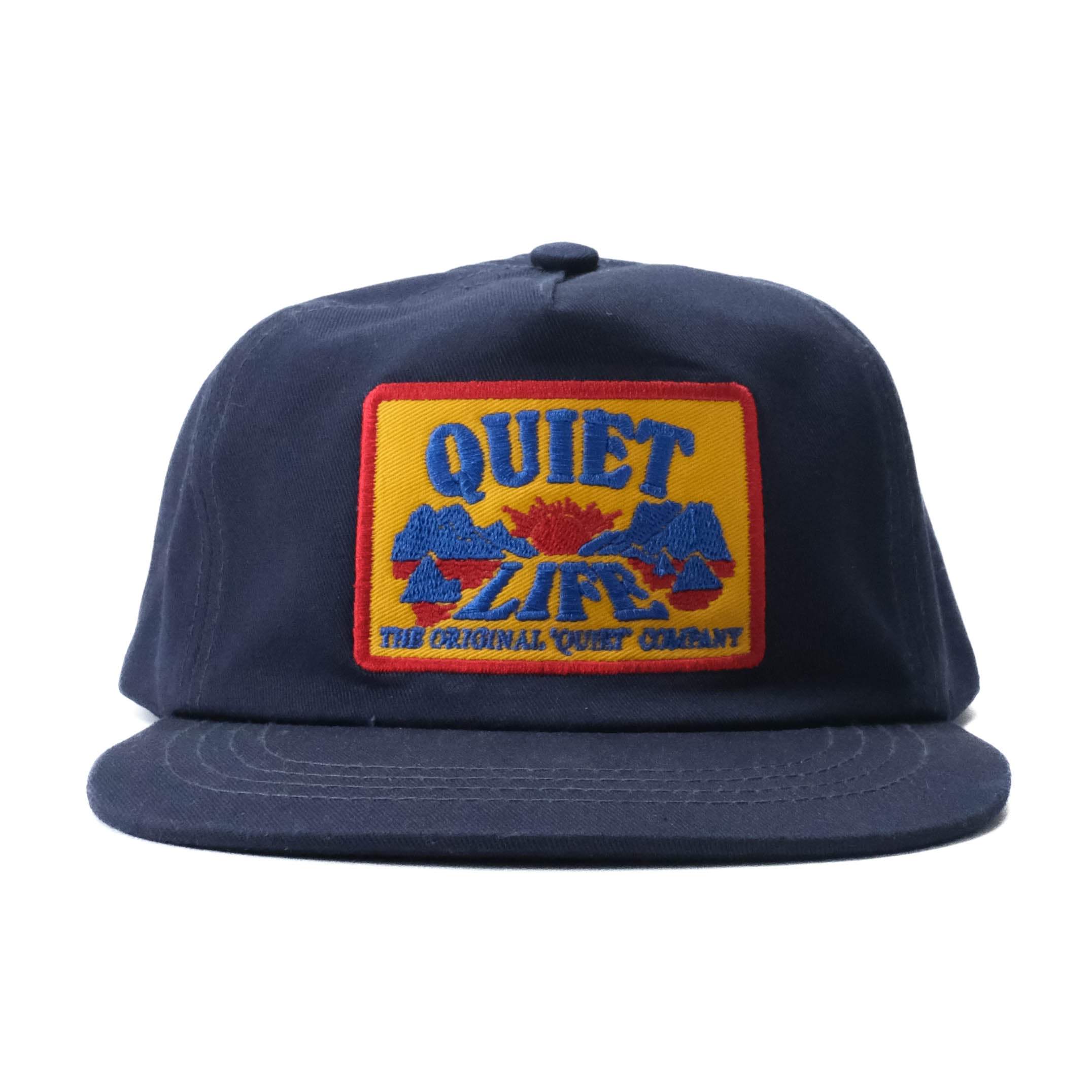 Sunset Patch Hat - Navy
