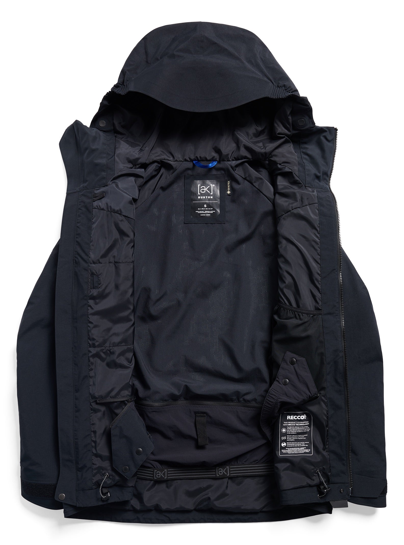 Womens [ak] Cyclic Gore-Tex 2L Jacket - True Black