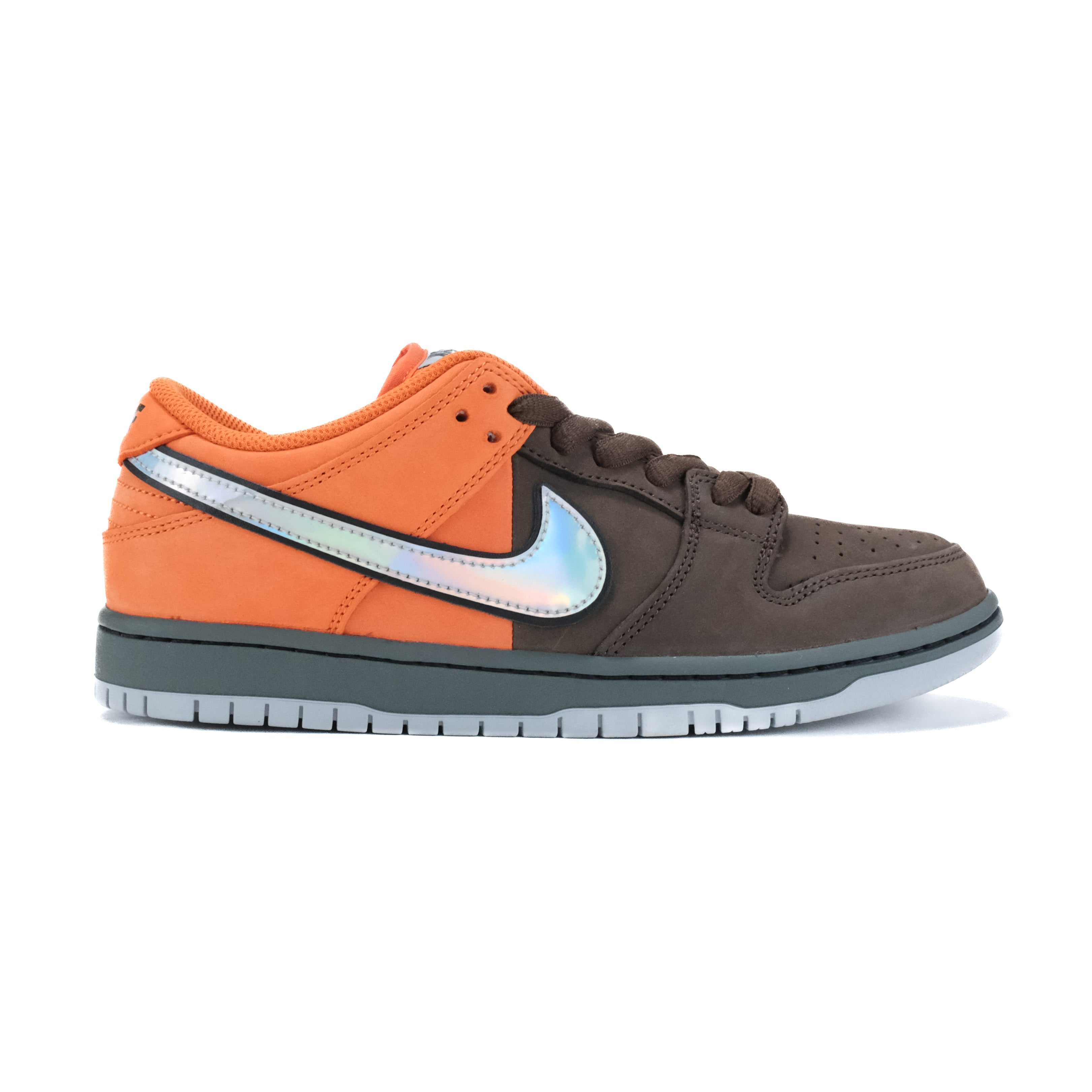 Nike SB Dunk Low Pro - Safety Orange/Wolf Grey/Brown