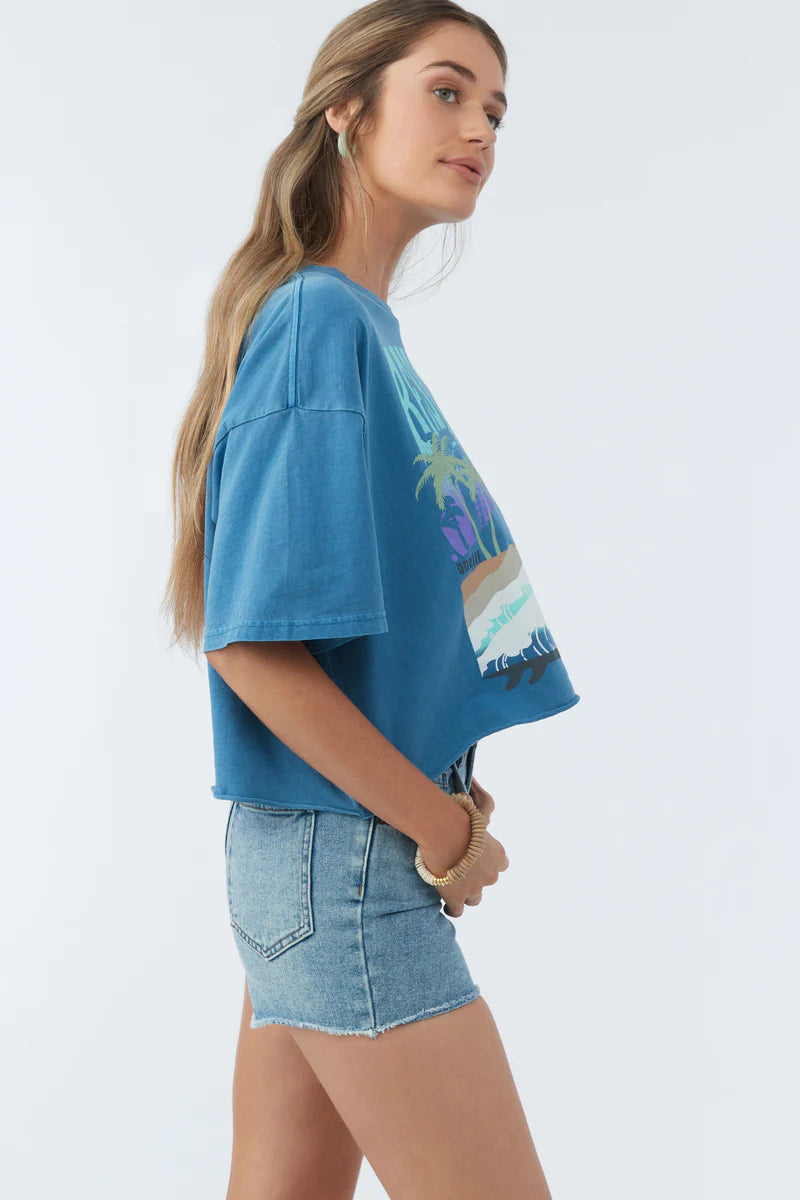 product image Womens Best Coast S/S Tee - Classic Blue