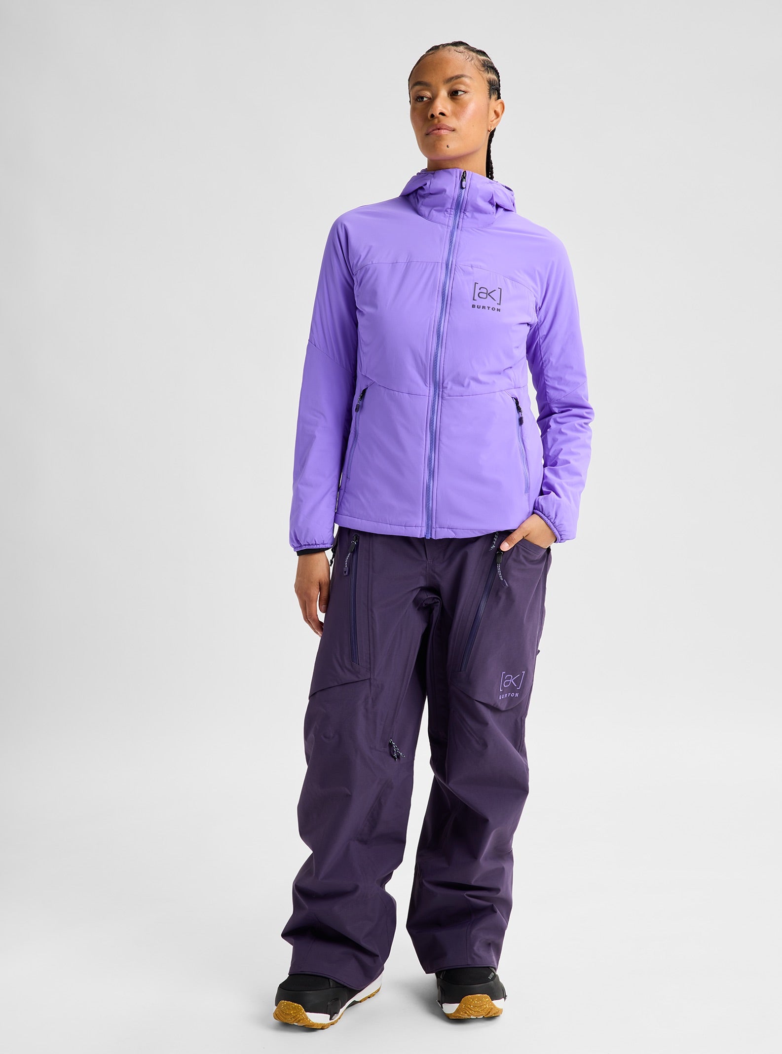 Womens [ak] Insulated Swash Gore-Tex 2L Pants - Nightshade Purple