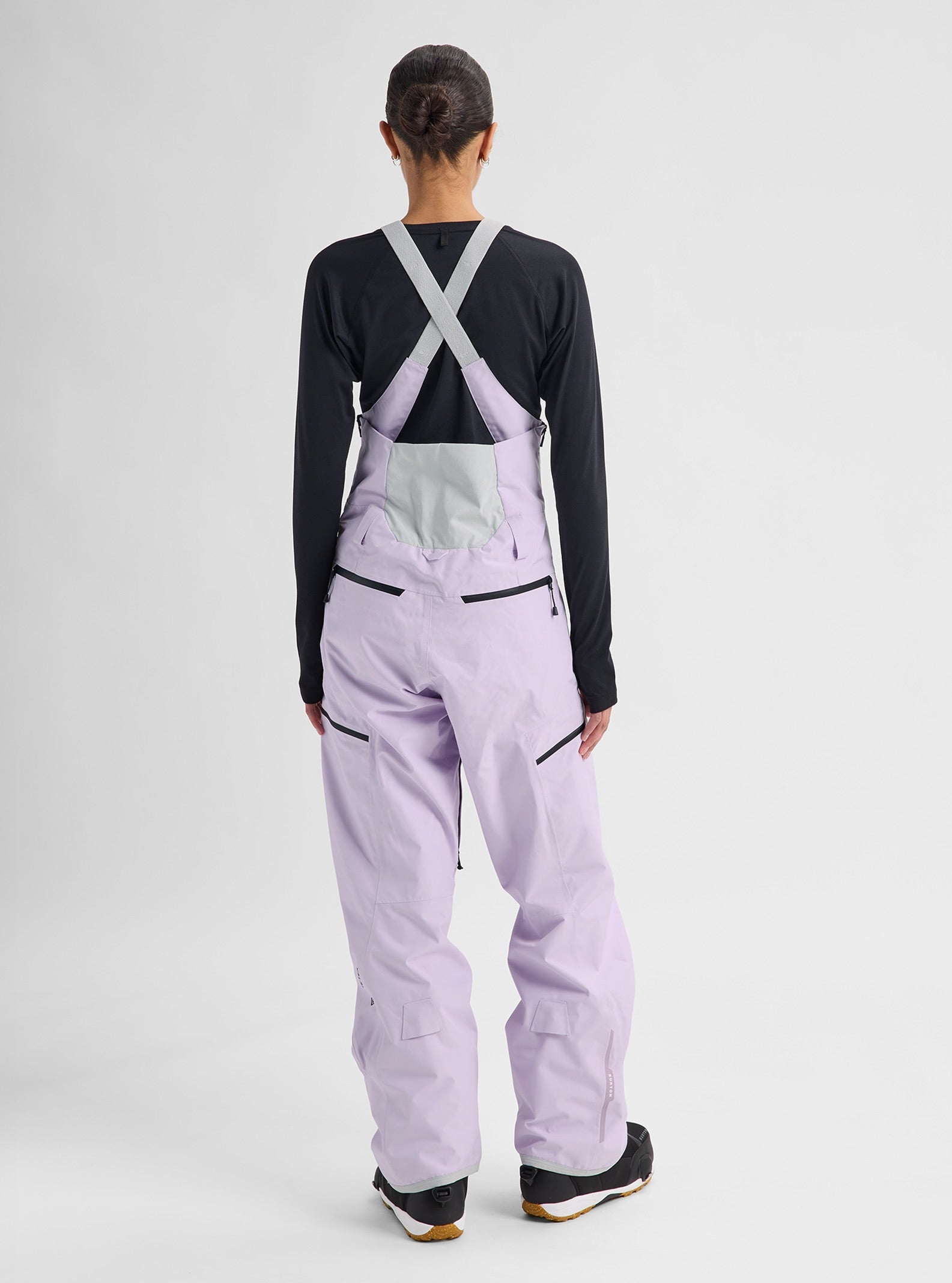 Womens Reserve Gore-Tex 2L Bib Pants, Moondust Purple