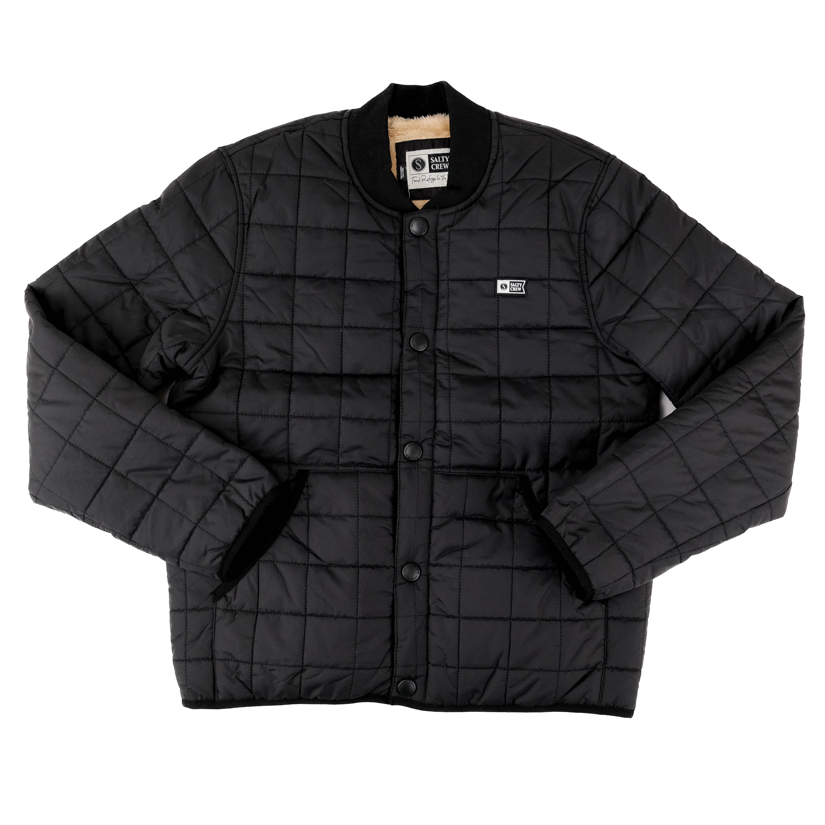 Womens Breezer Bomber Jacket - Black