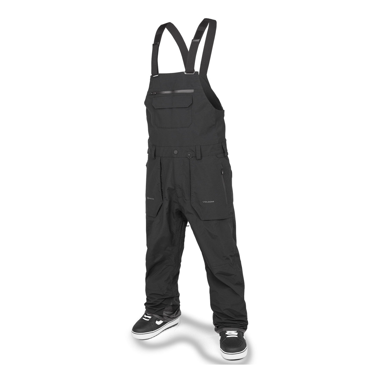 RAIN GORE-TEX BIB OVERALL, Black