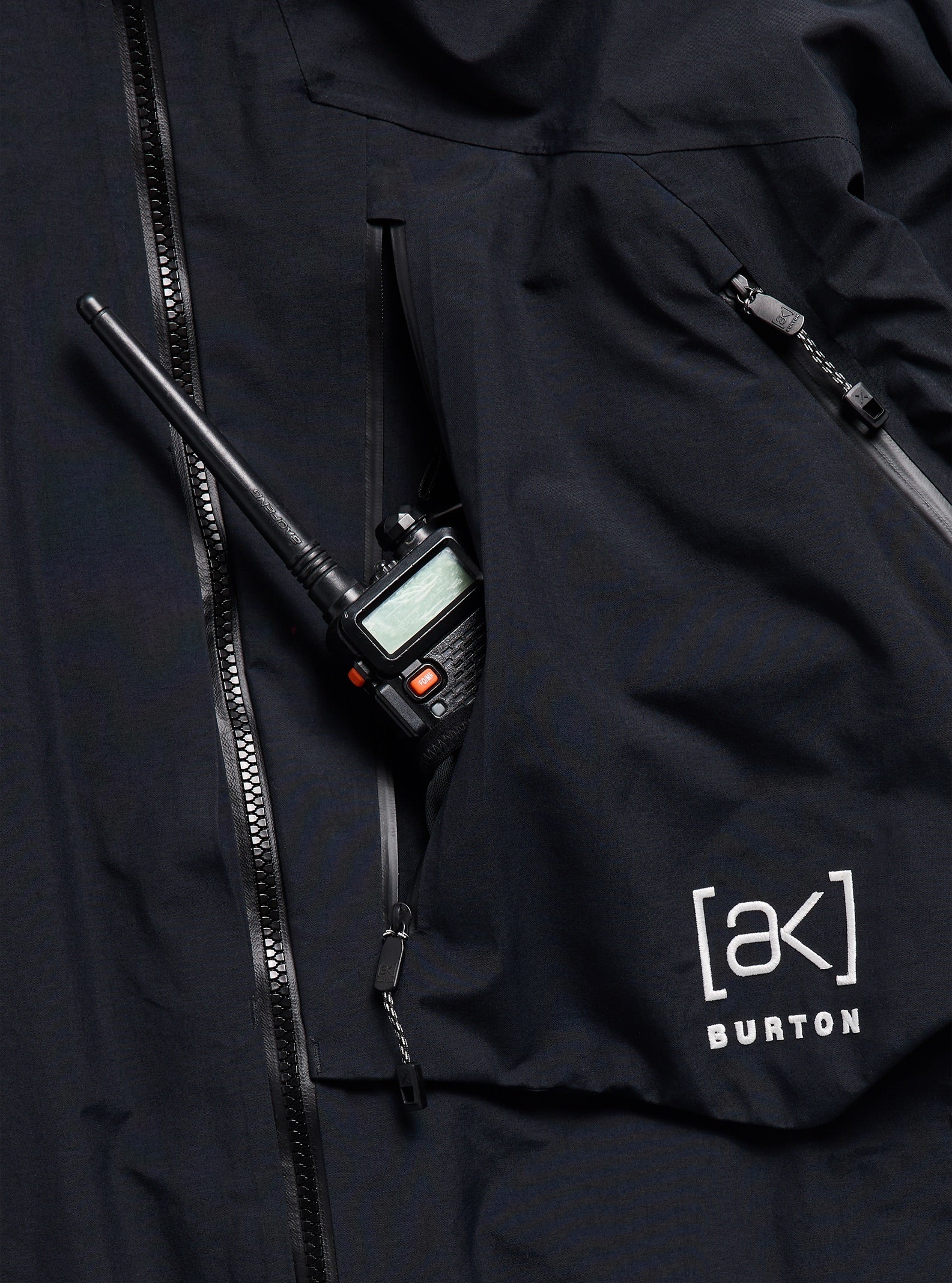 Womens [ak] Cyclic Gore-Tex 2L Jacket - True Black
