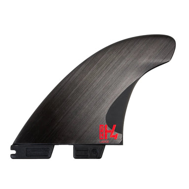 FCS/Surf Hardware - FCS II H4 Med Smoke Tri Retail Fins