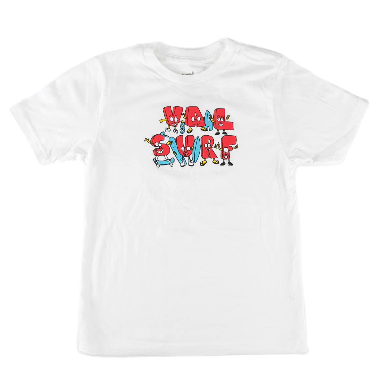 Summer Glaboe Youth Tee - White