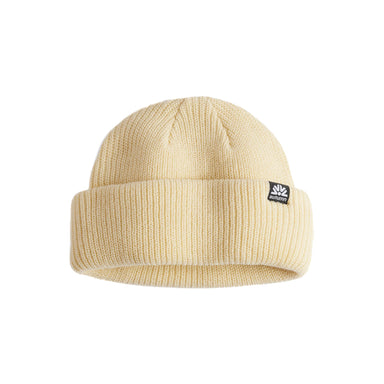 Autumn - Double Roll Beanie - Eggshell