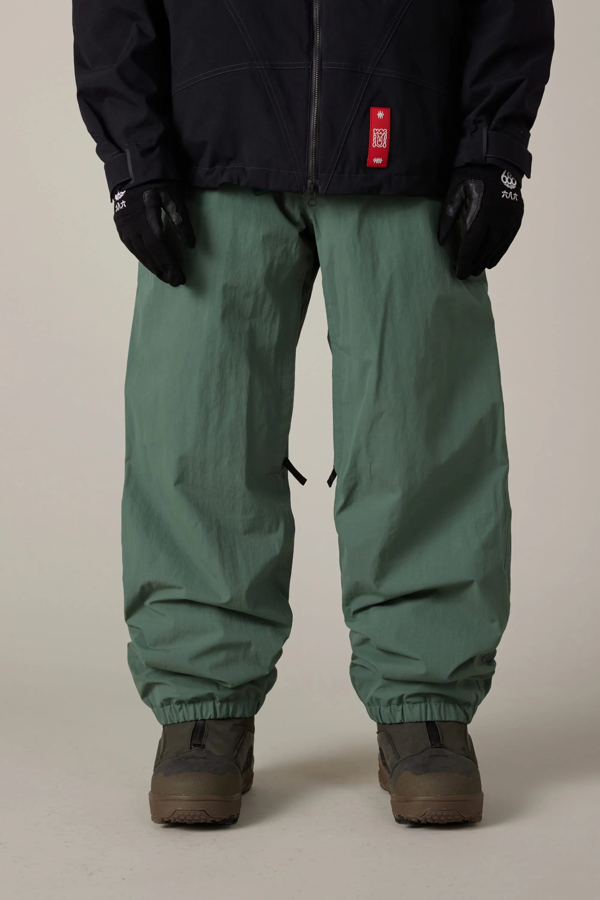 Dojo 20K Pant, Faded Green Crinkle