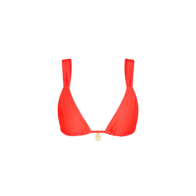 Kulani Kinis - Slide Bralette Bikini Top - Guava Glow