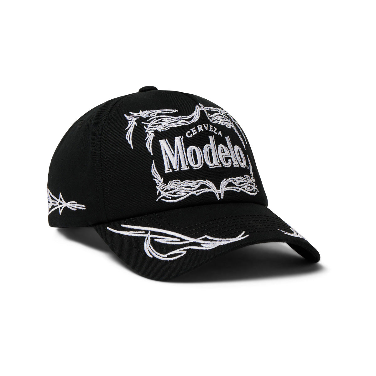 Modelo Pinstripe Snapback - Black