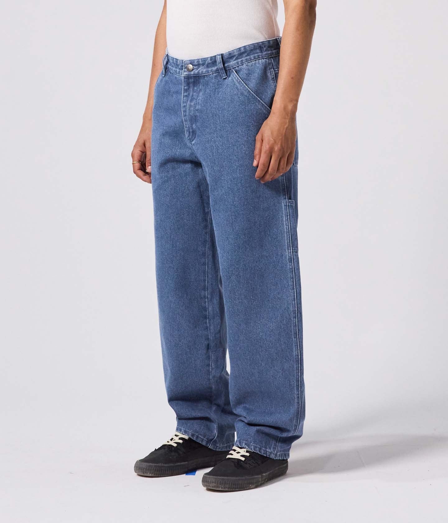 VT Distend Denim Carpenter Pant - Worn Blue