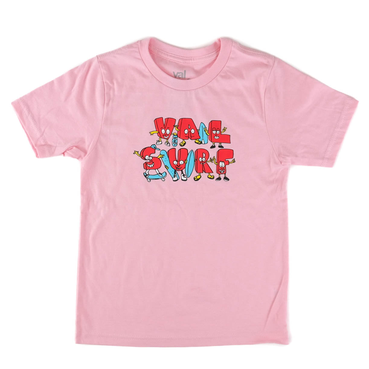 Summer Glaboe Youth Tee - Light Pink