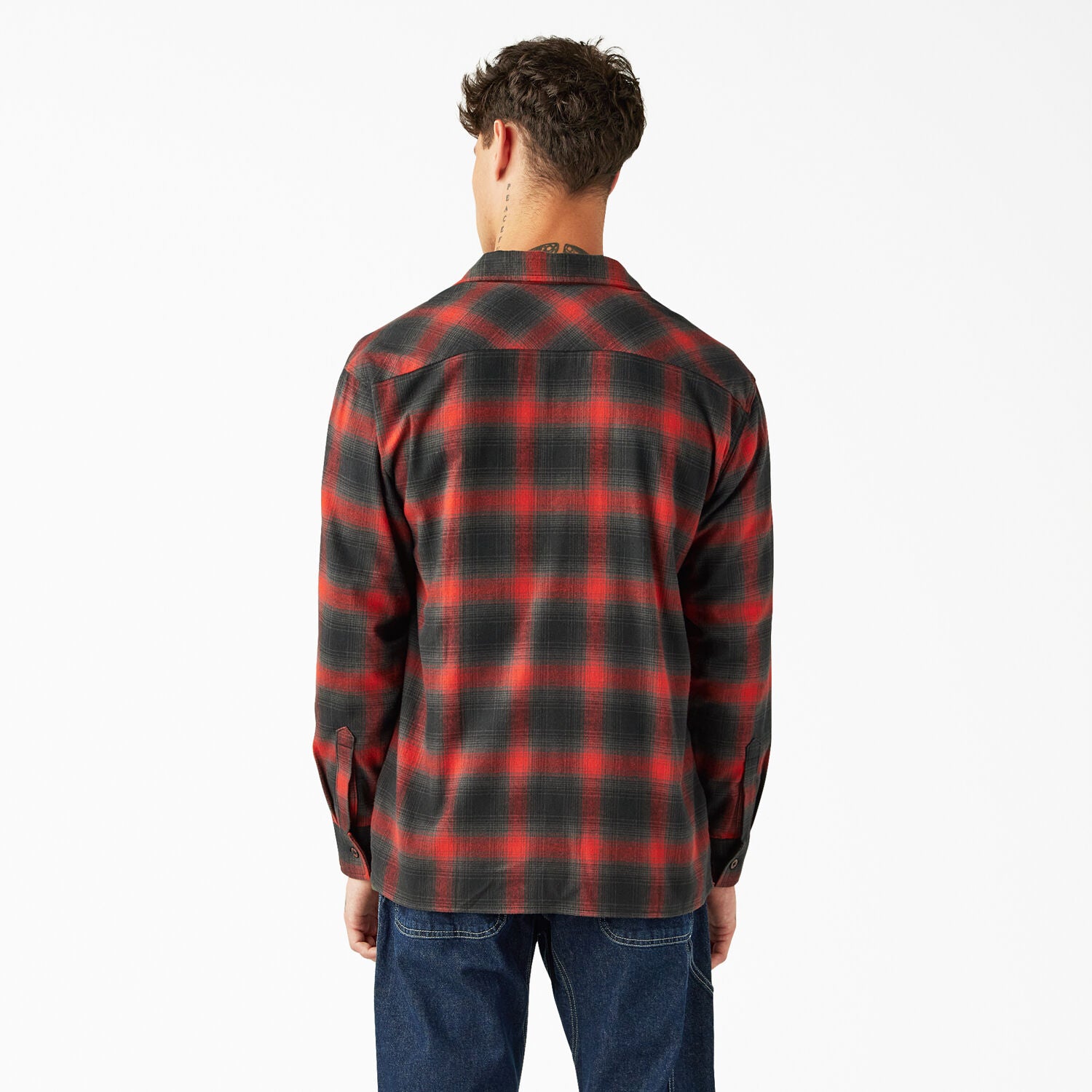 Dickies x Spitfire Flannel L/S - Red Ochre