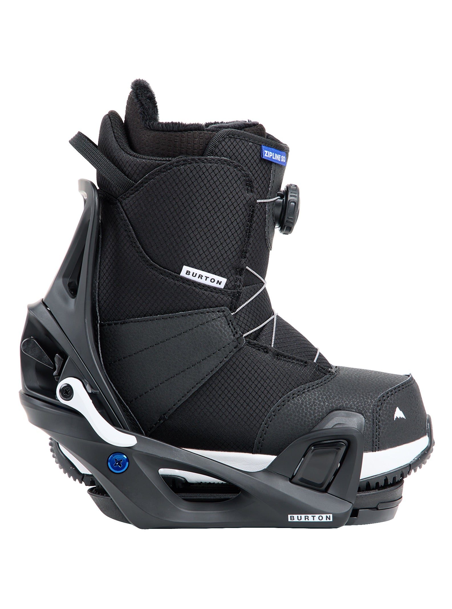 Kids Step On Re: Flex Snowboard Bindings - Black