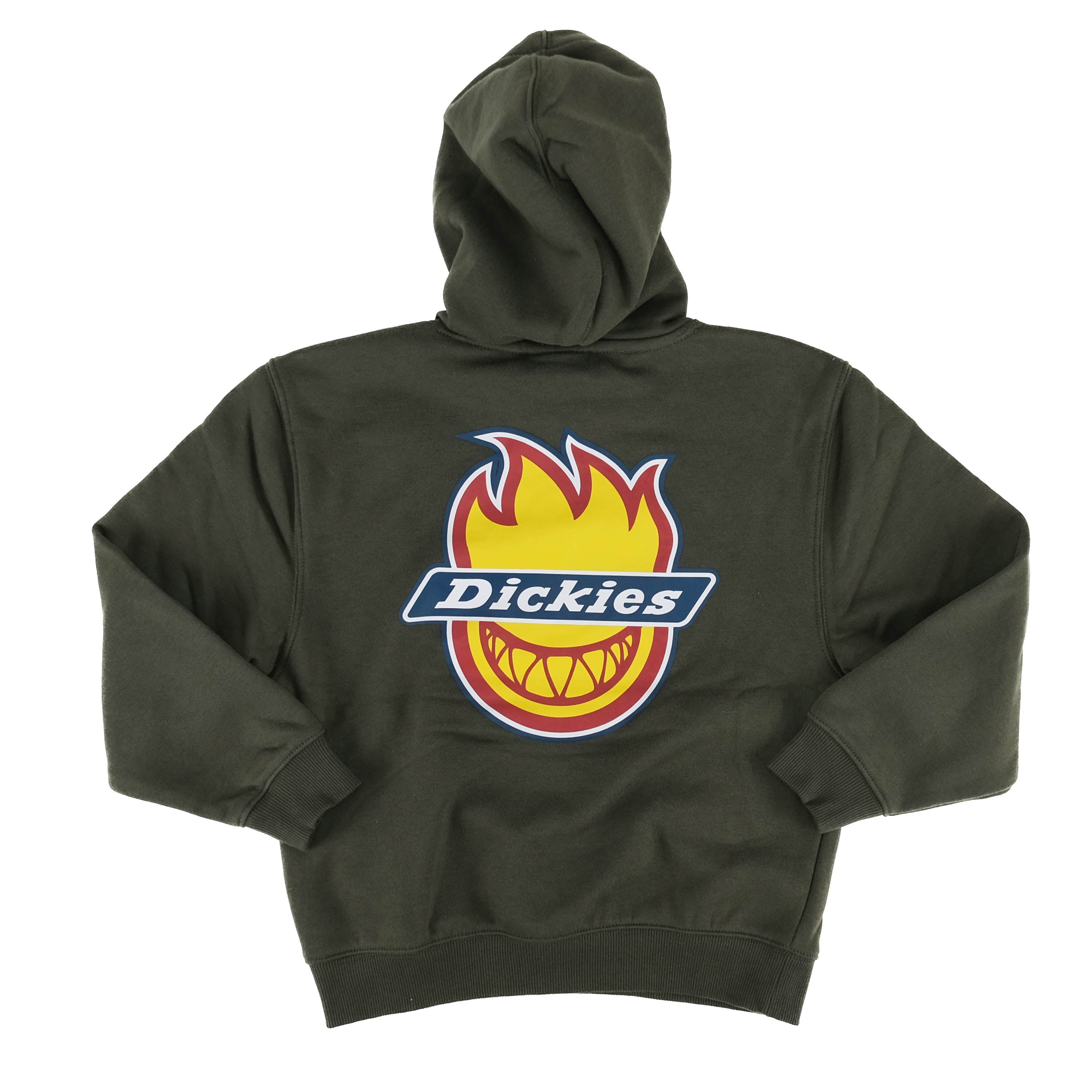 Dickies x Spitfire Graphic Hoodie - Olive Green