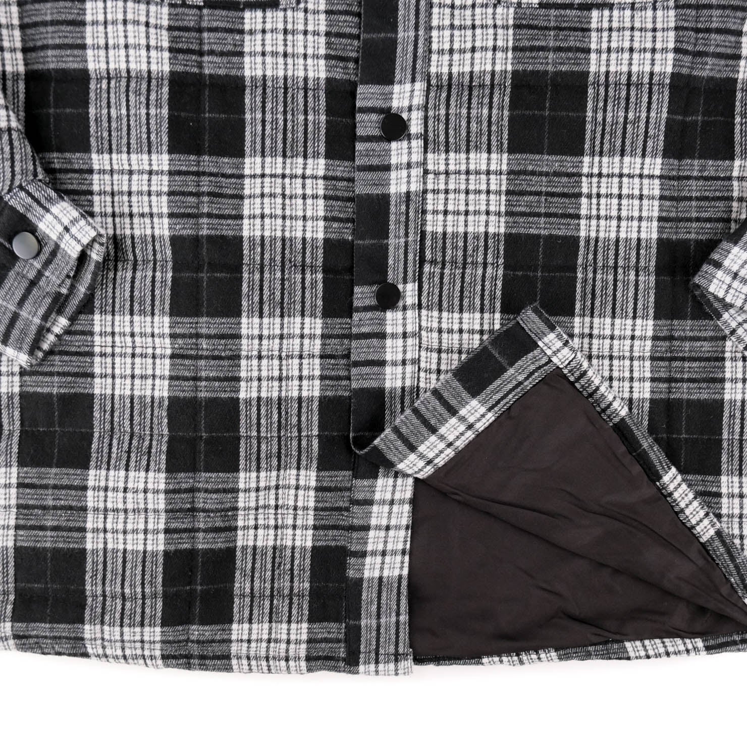 Barstow Flannel Jacket - Black