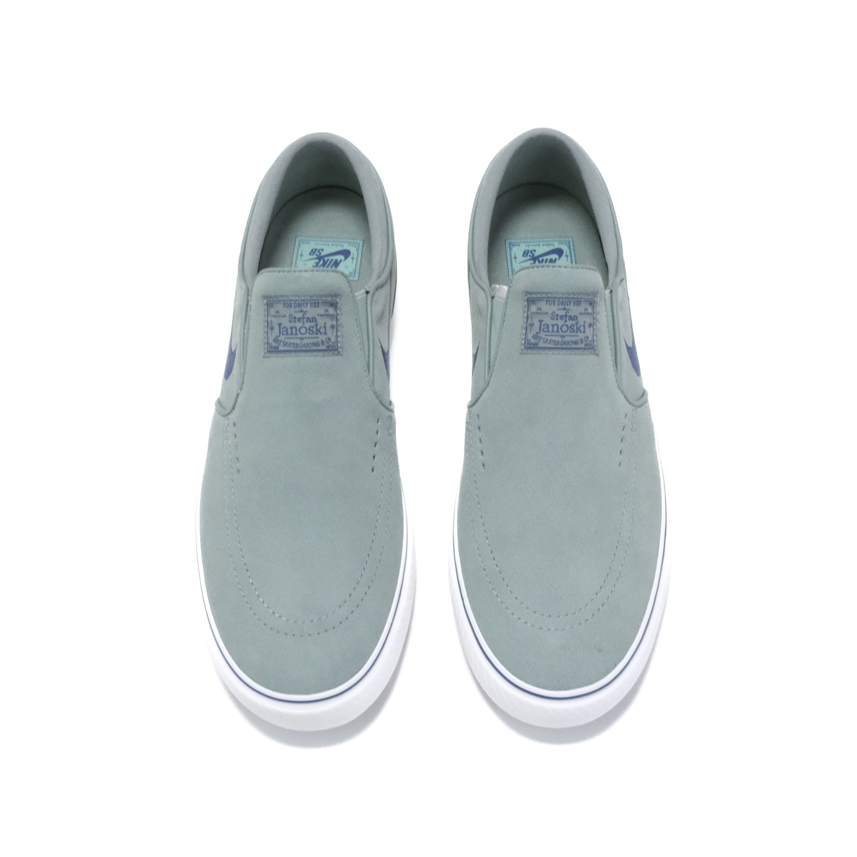 Nike SB Janoski+ Slip - Clay Green/Navy-Clay Green-Summit White