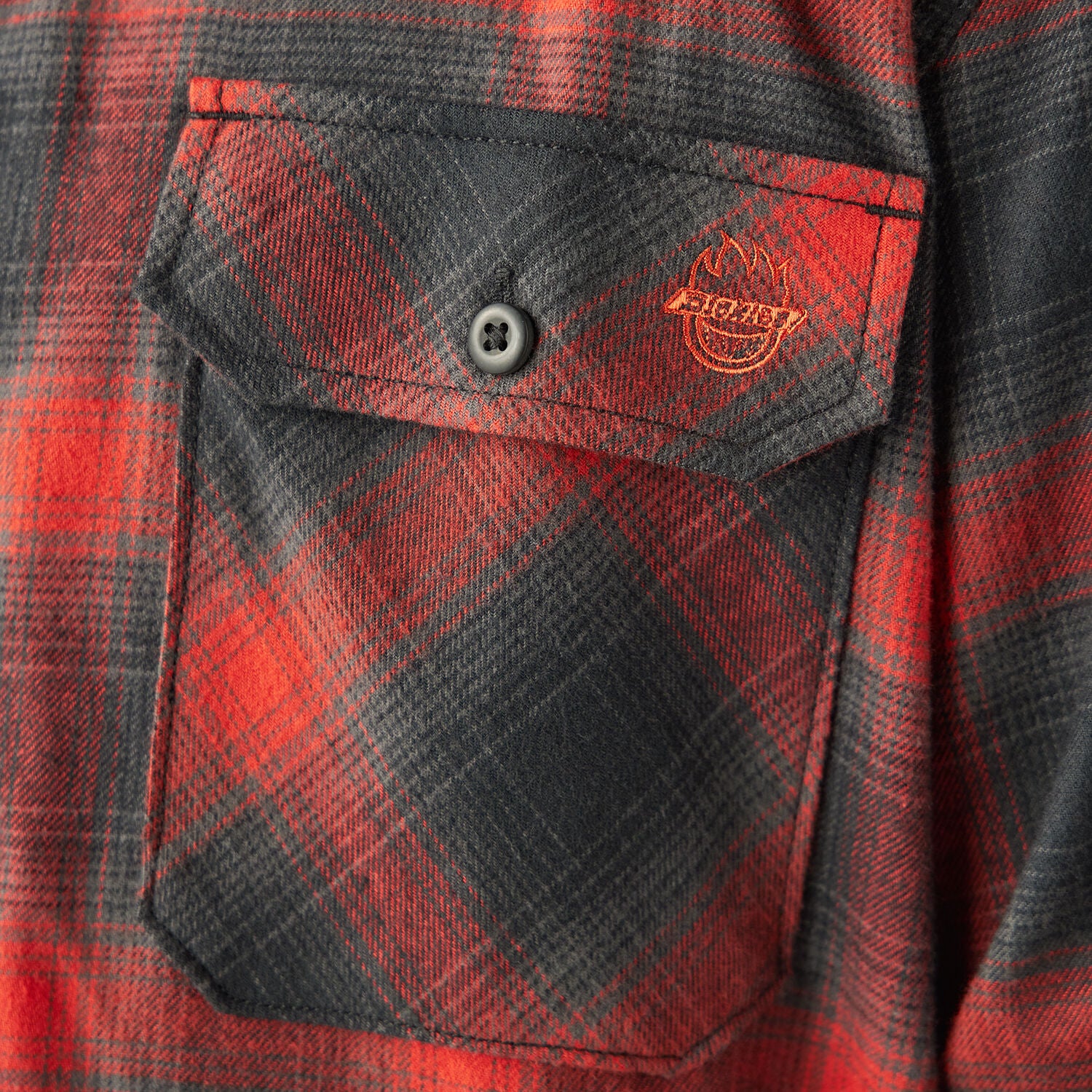 Dickies x Spitfire Flannel L/S - Red Ochre