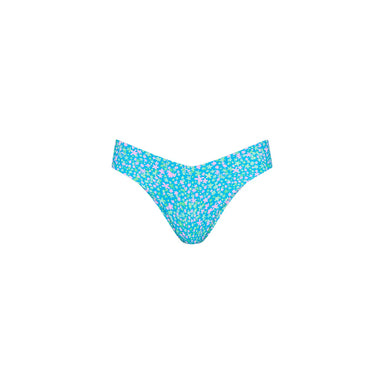 Kulani Kinis - Womens Cheeky V Bikini Bottom - Ocean Kisses