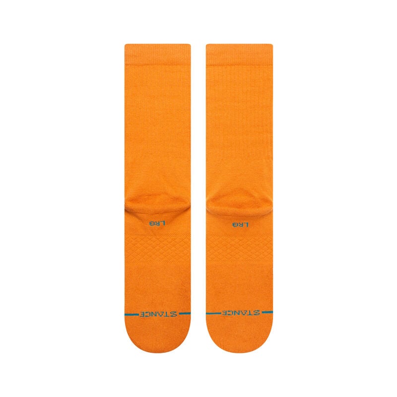 Icon Crew Socks - Rust