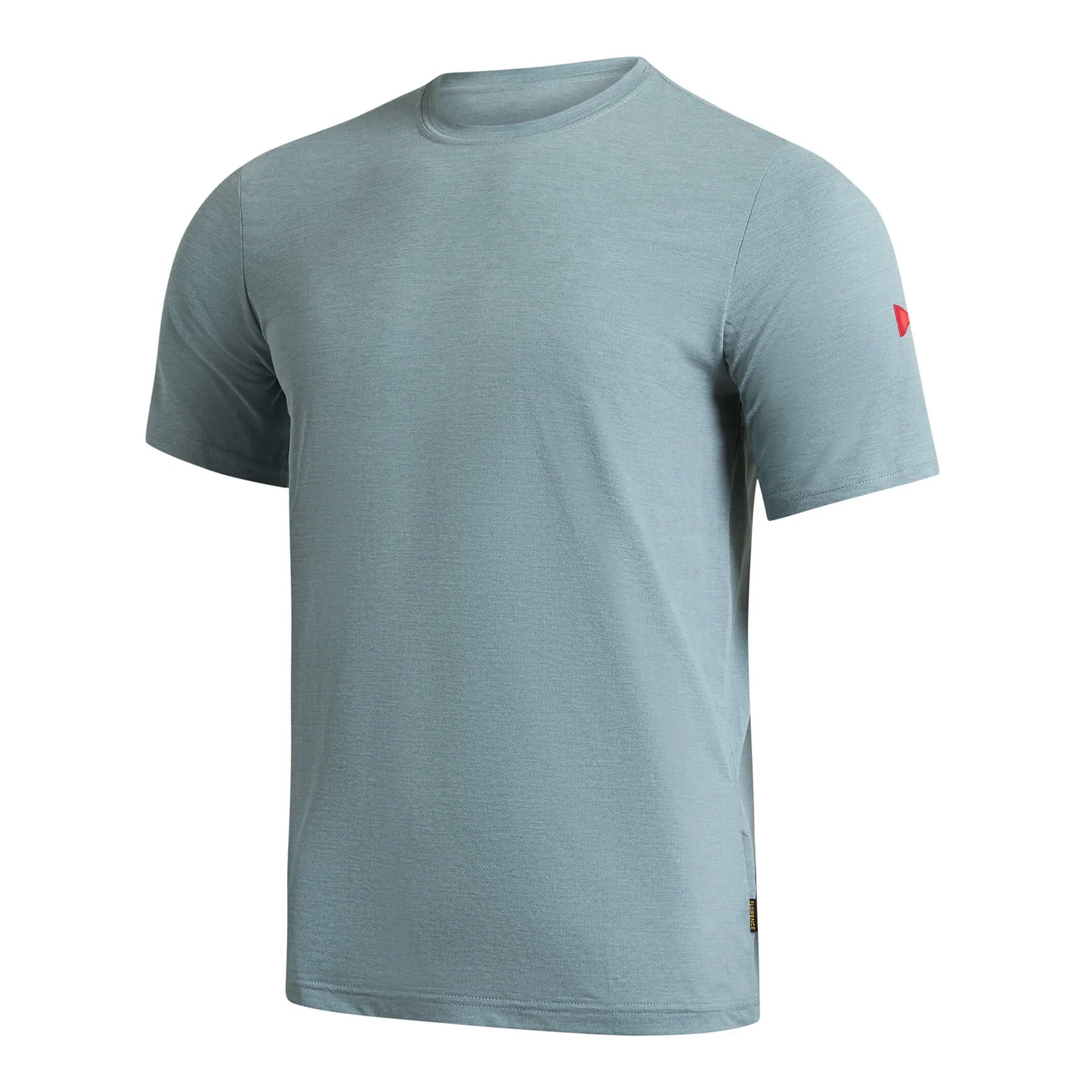 Airtex Short Sleeve Shirt - Heather Light Sea Blue