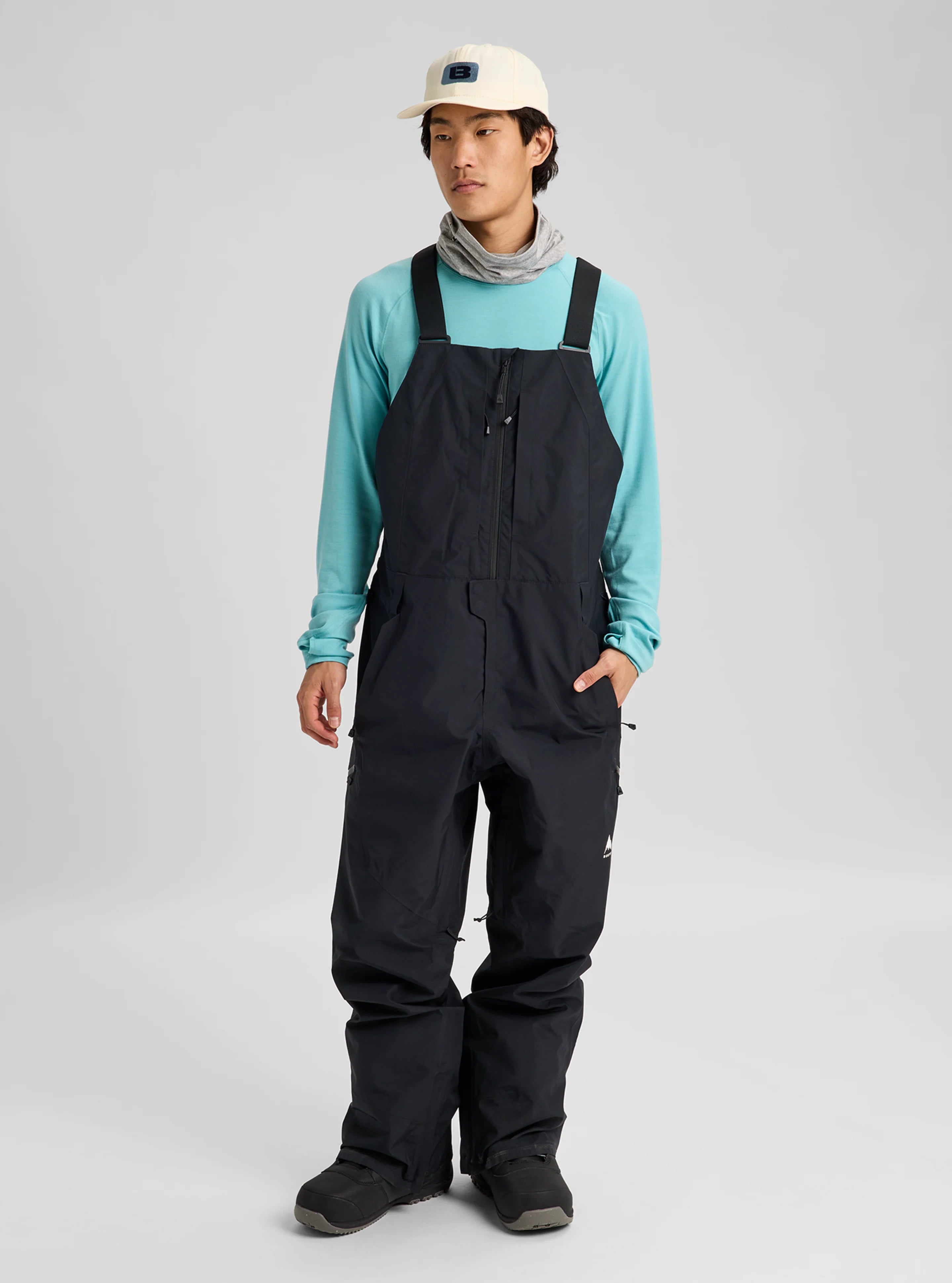 Mens Reserve Gore-Tex 2L Bib Pants, True Black