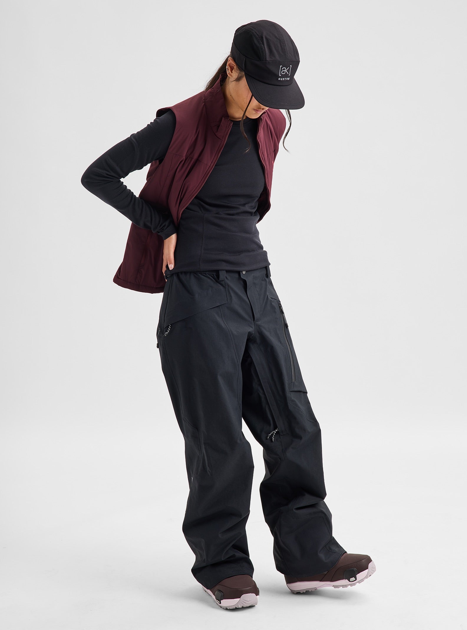 Womens [ak] Cyclic Gore-Tex 2L Pants - True Black