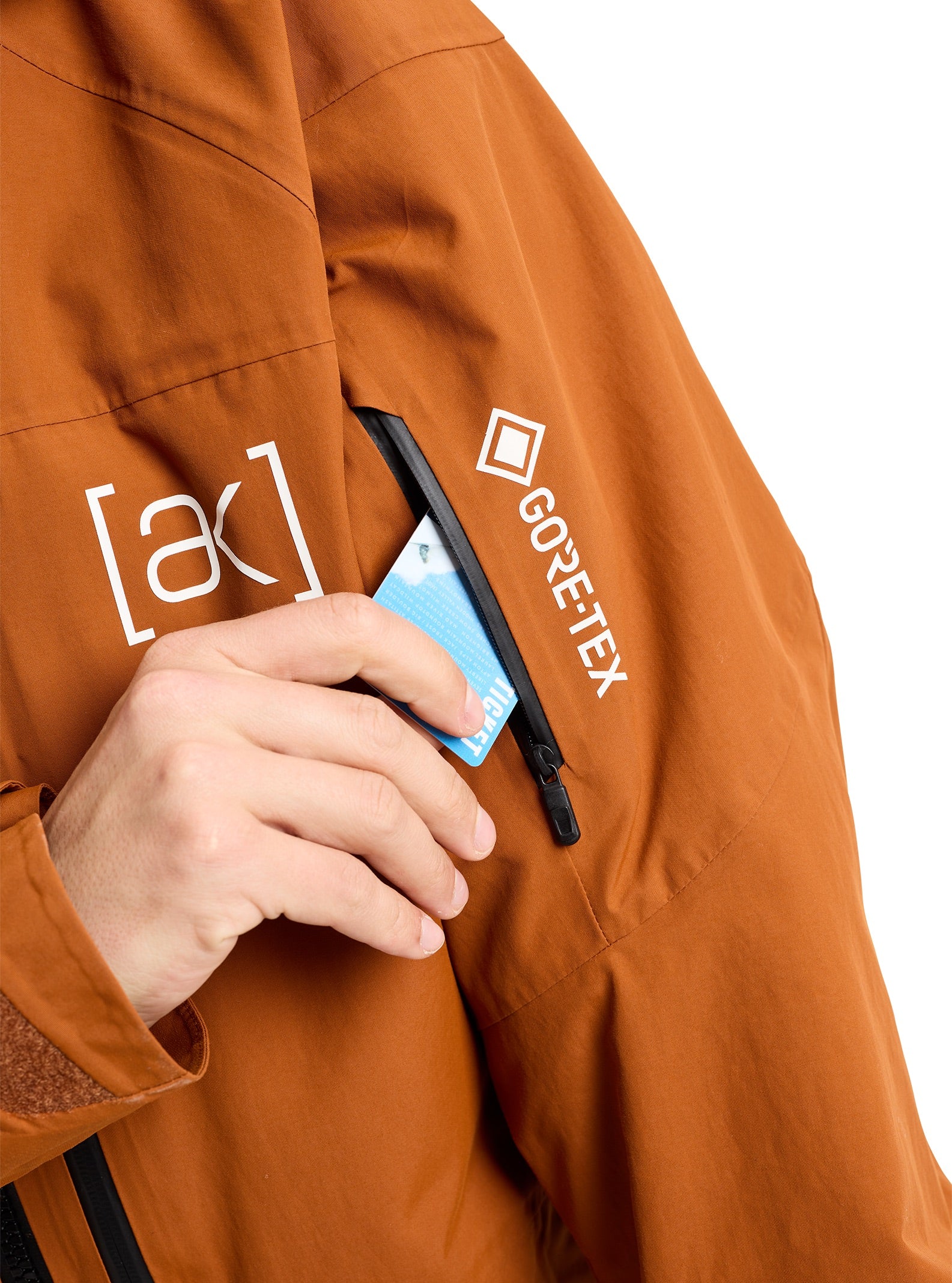 Men's [ak] Swash GORE-TEX Jacket, Chestnut Brown