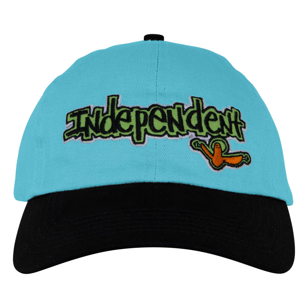 Gonz Bar Dad Strapback - Stone Blue